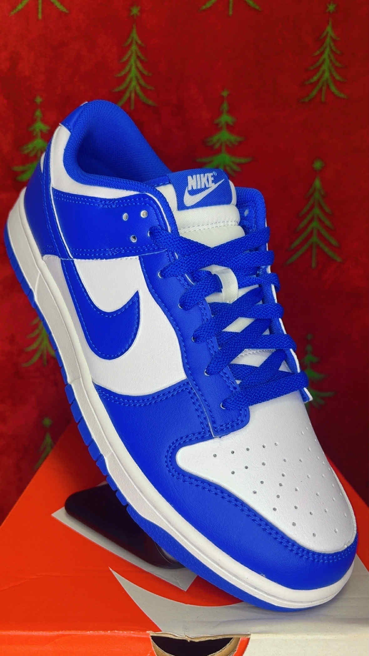 Nike Dunk Low "White Hyper Royal"