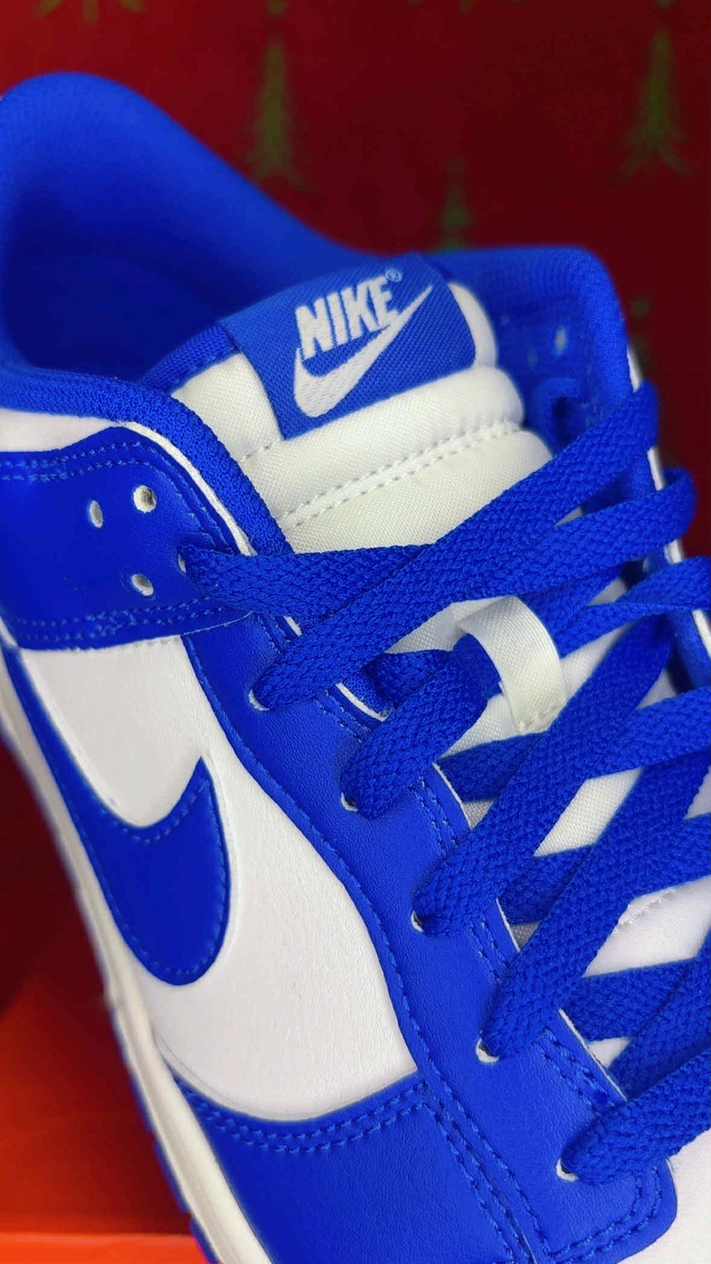 Nike Dunk Low "White Hyper Royal"